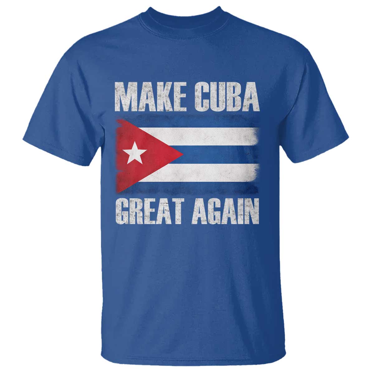 Make Cuba Great Again T Shirt Vintage Cuban Map