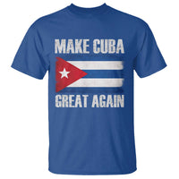 Make Cuba Great Again T Shirt Vintage Cuban Map