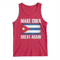 Make Cuba Great Again Tank Top Vintage Cuban Map