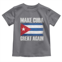 Make Cuba Great Again Toddler T Shirt Vintage Cuban Map