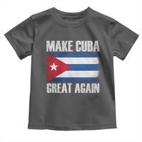 Make Cuba Great Again Toddler T Shirt Vintage Cuban Map