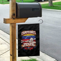 Venezuela Campeones 2026 Baseball Championship Garden Flag Vintage Venezuelan Flag