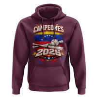 Venezuela Campeones 2026 Baseball Championship Hoodie Vintage Venezuelan Flag