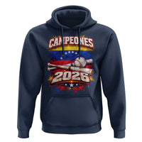 Venezuela Campeones 2026 Baseball Championship Hoodie Vintage Venezuelan Flag
