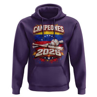 Venezuela Campeones 2026 Baseball Championship Hoodie Vintage Venezuelan Flag