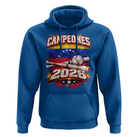 Venezuela Campeones 2026 Baseball Championship Hoodie Vintage Venezuelan Flag