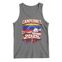 Venezuela Campeones 2026 Baseball Championship Tank Top Vintage Venezuelan Flag