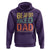 Funny Bearded Inked Dad Like A Normal Dad But Badass Hoodie Father's Day