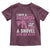 Funny I Have A Daughter I Also Have A Gun A Shovel And An Alibi Toddler T Shirt Girl Dad