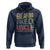 Funny Bearded Inked Uncle Like A Normal Uncle But Badass Hoodie Father's Day