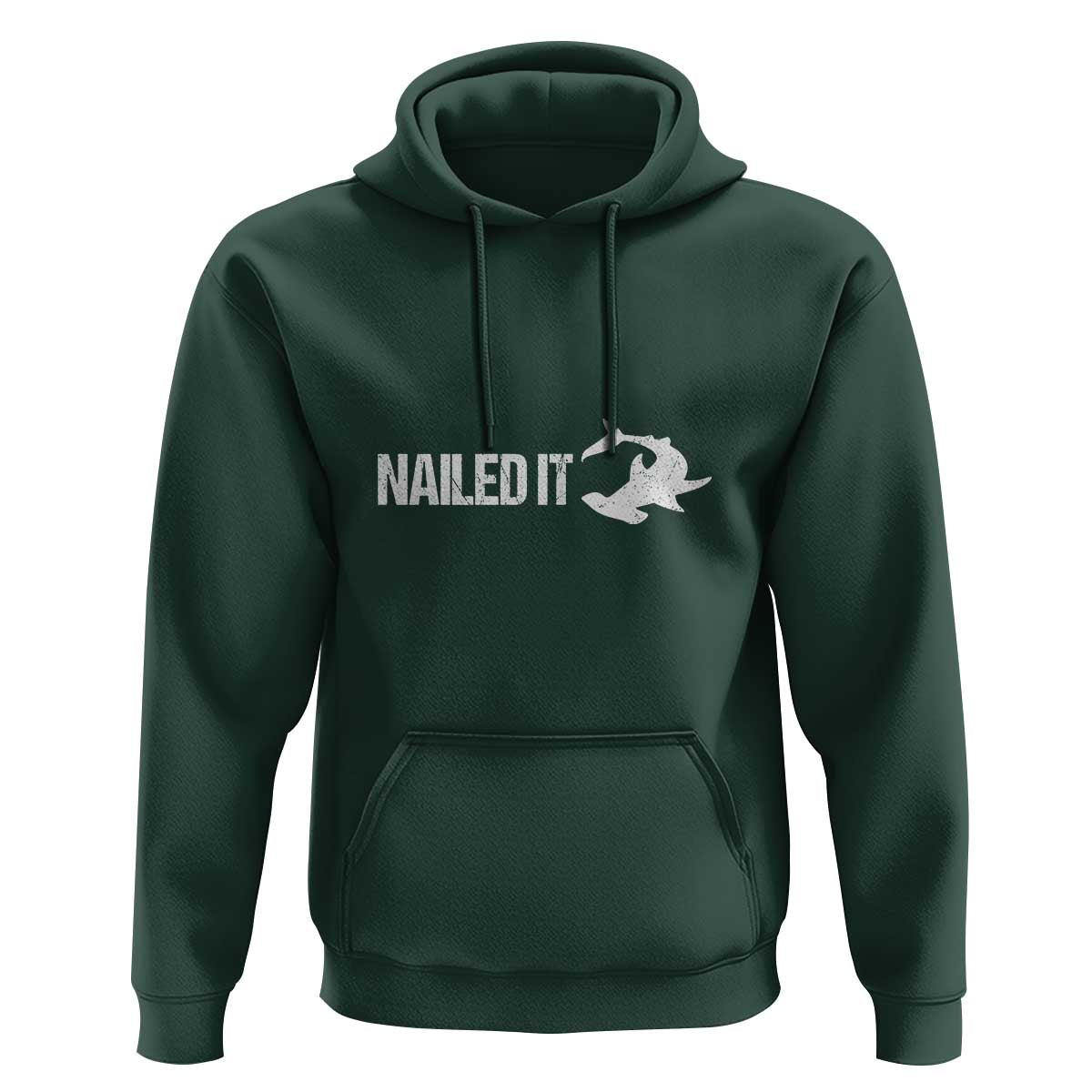 Funny Hammerhead Shark Hoodie Nailed It Shark Lover - Wonder Print Shop
