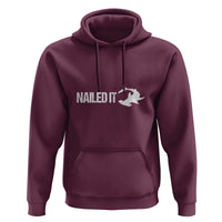 Funny Hammerhead Shark Hoodie Nailed It Shark Lover - Wonder Print Shop