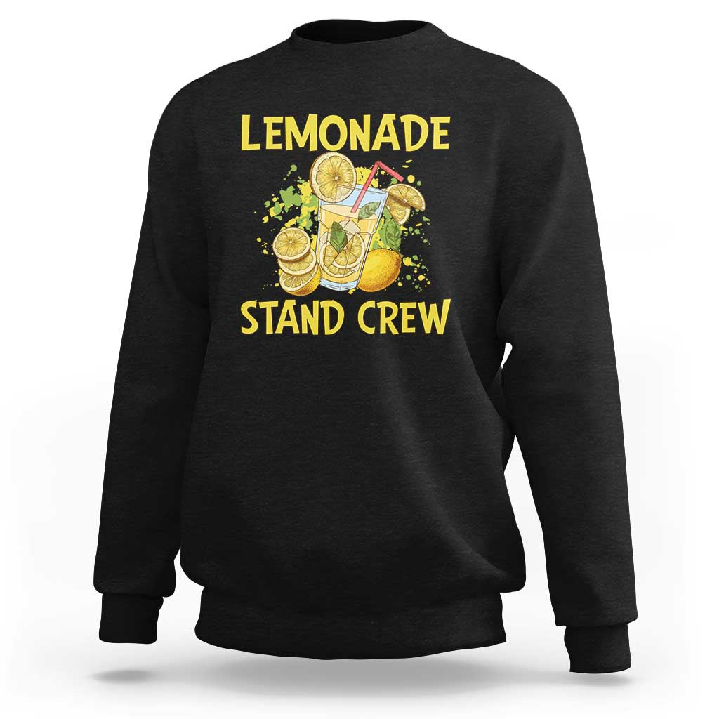 Lemon Stand Boss Sweatshirt Lemonade Stand Crew Young CEO Juice - Wonder Print Shop