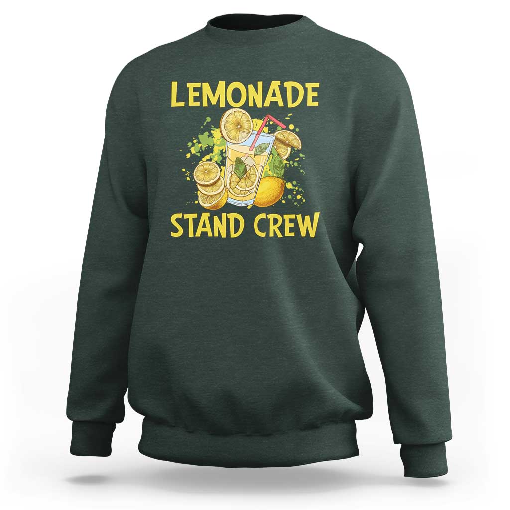 Lemon Stand Boss Sweatshirt Lemonade Stand Crew Young CEO Juice - Wonder Print Shop