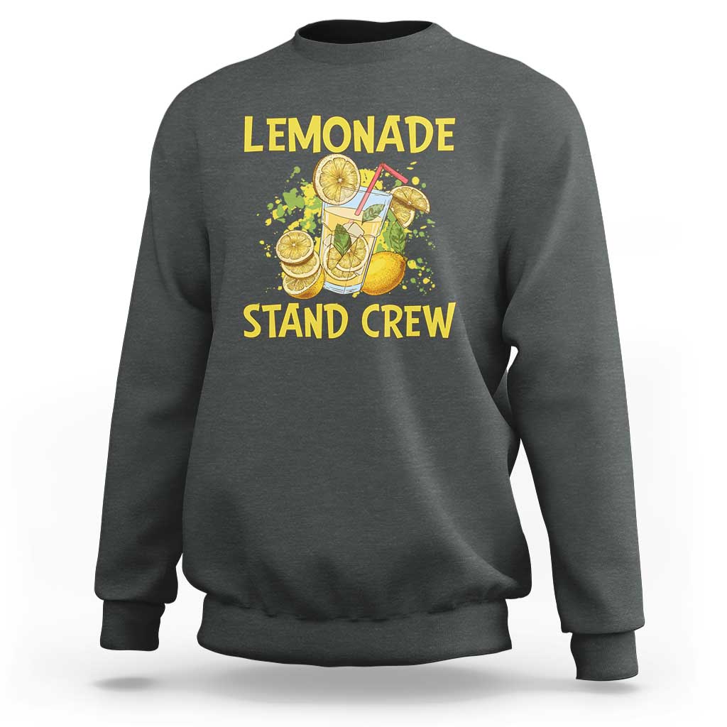 Lemon Stand Boss Sweatshirt Lemonade Stand Crew Young CEO Juice - Wonder Print Shop