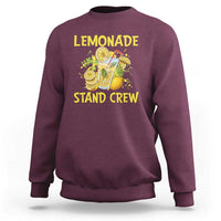 Lemon Stand Boss Sweatshirt Lemonade Stand Crew Young CEO Juice - Wonder Print Shop