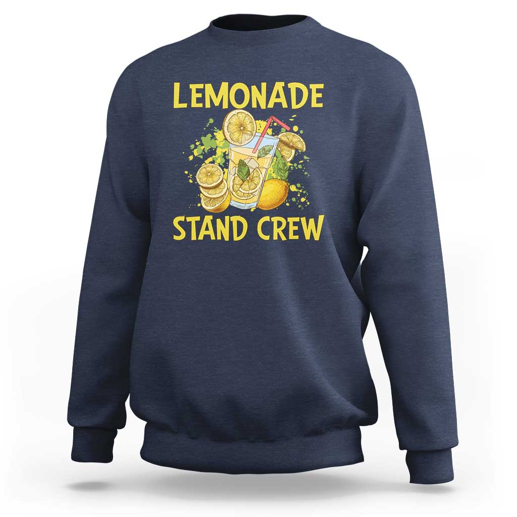 Lemon Stand Boss Sweatshirt Lemonade Stand Crew Young CEO Juice - Wonder Print Shop