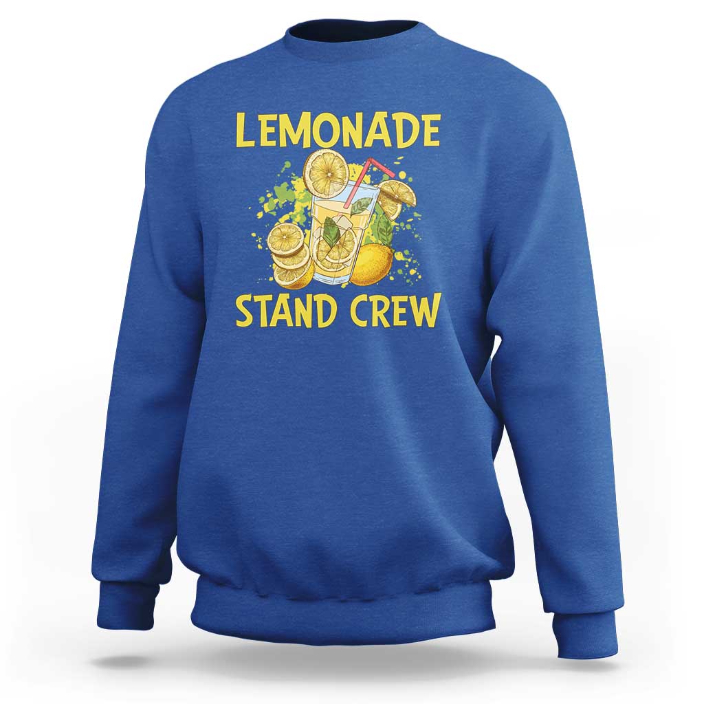 Lemon Stand Boss Sweatshirt Lemonade Stand Crew Young CEO Juice - Wonder Print Shop