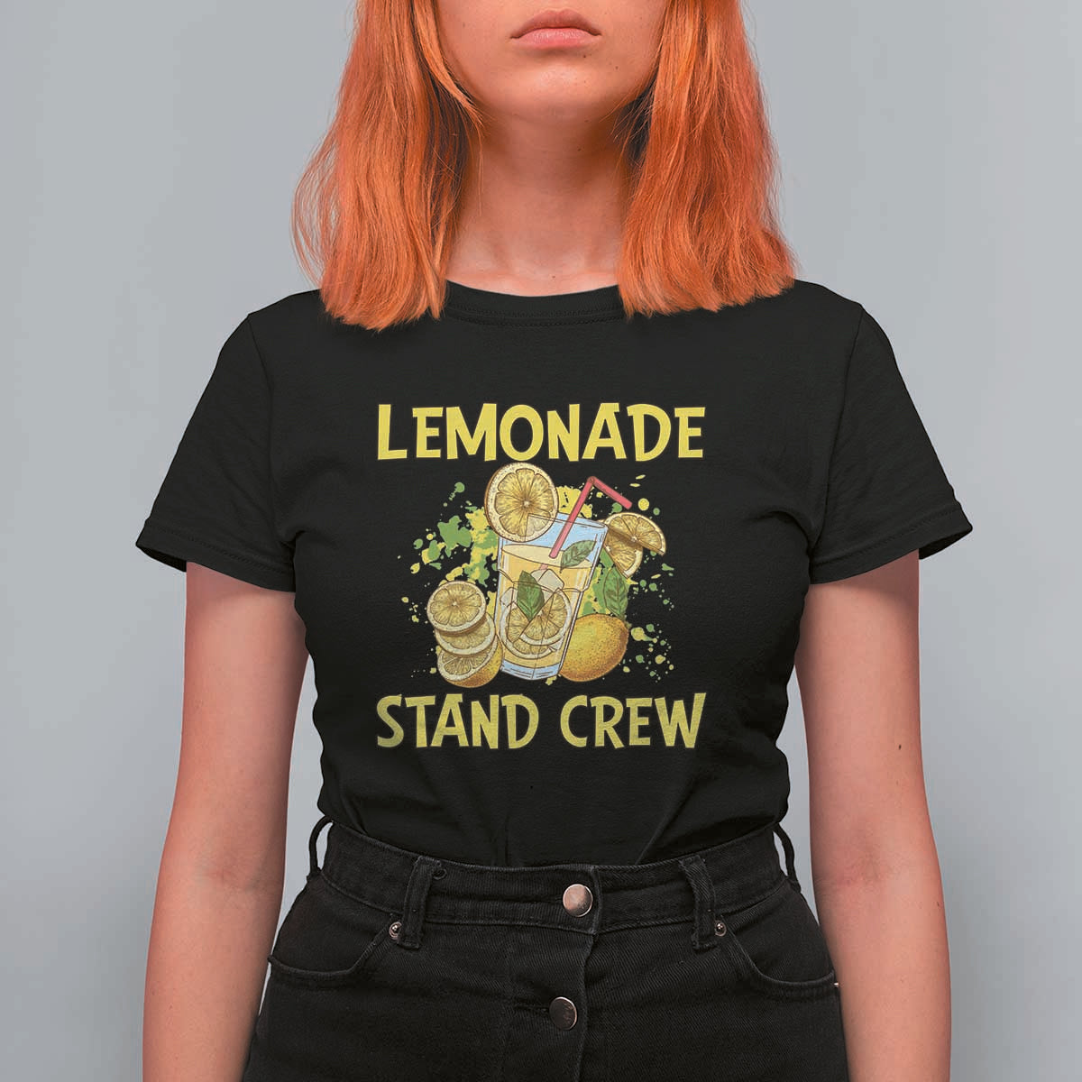 Lemon Stand Boss T Shirt For Women Lemonade Stand Crew Young CEO Juice - Wonder Print Shop