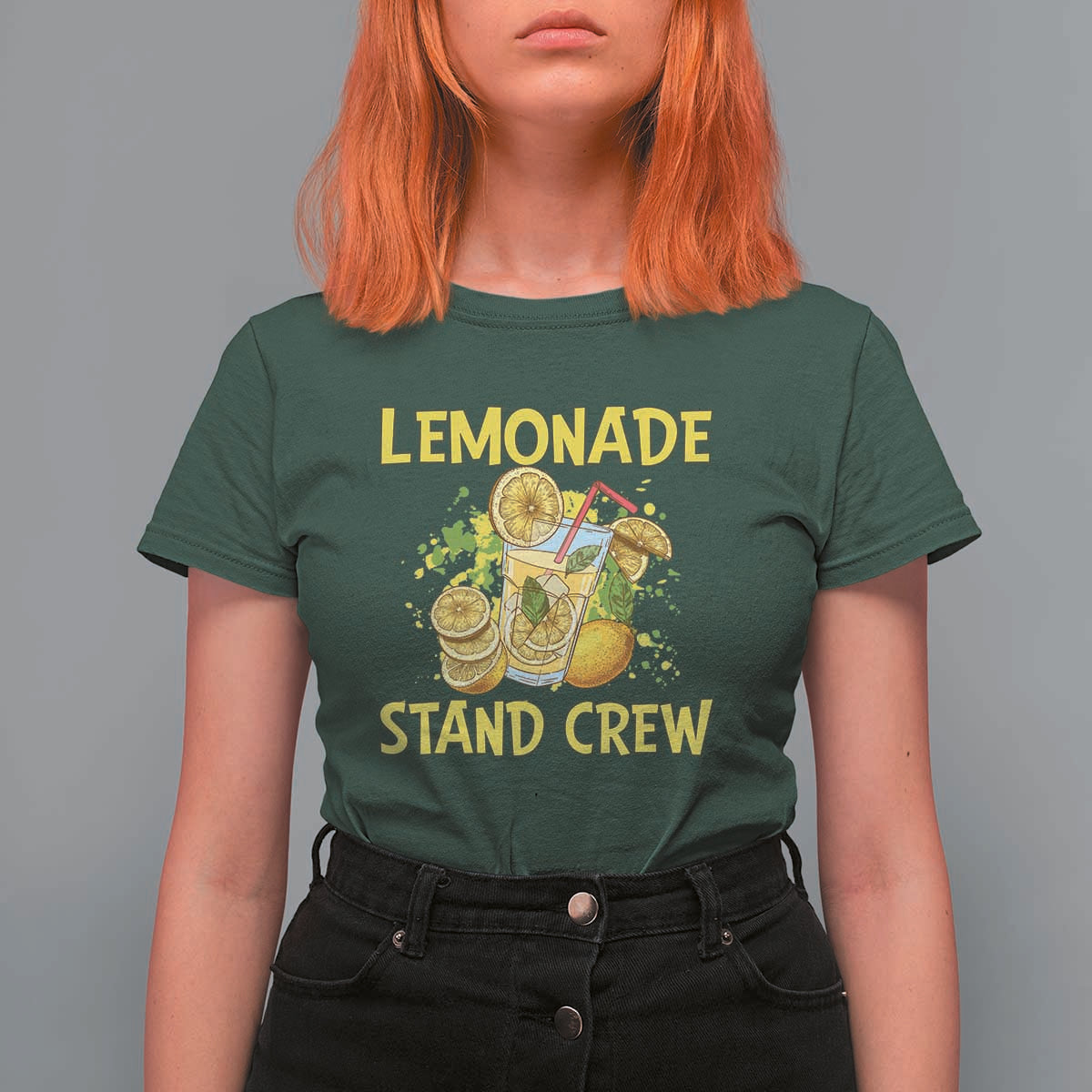 Lemon Stand Boss T Shirt For Women Lemonade Stand Crew Young CEO Juice - Wonder Print Shop