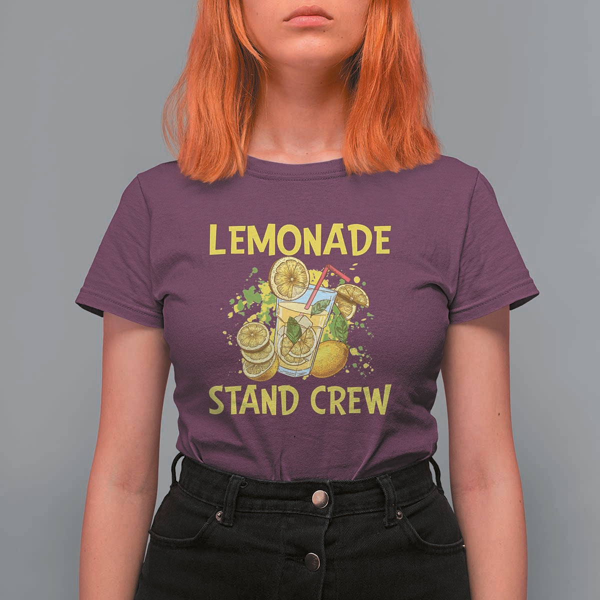 Lemon Stand Boss T Shirt For Women Lemonade Stand Crew Young CEO Juice - Wonder Print Shop