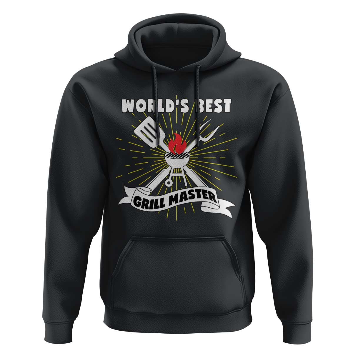 Grilling Barbecue Hoodie World's Best Grill Master BBQ Smoker - Wonder Print Shop