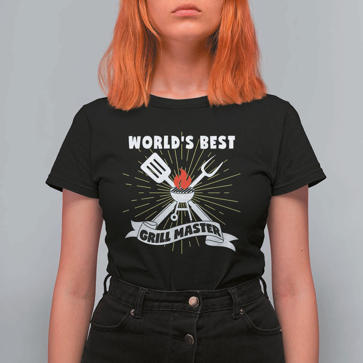 Grilling Barbecue T Shirt For Women World's Best Grill Master BBQ Smoker - Wonder Print Shop
