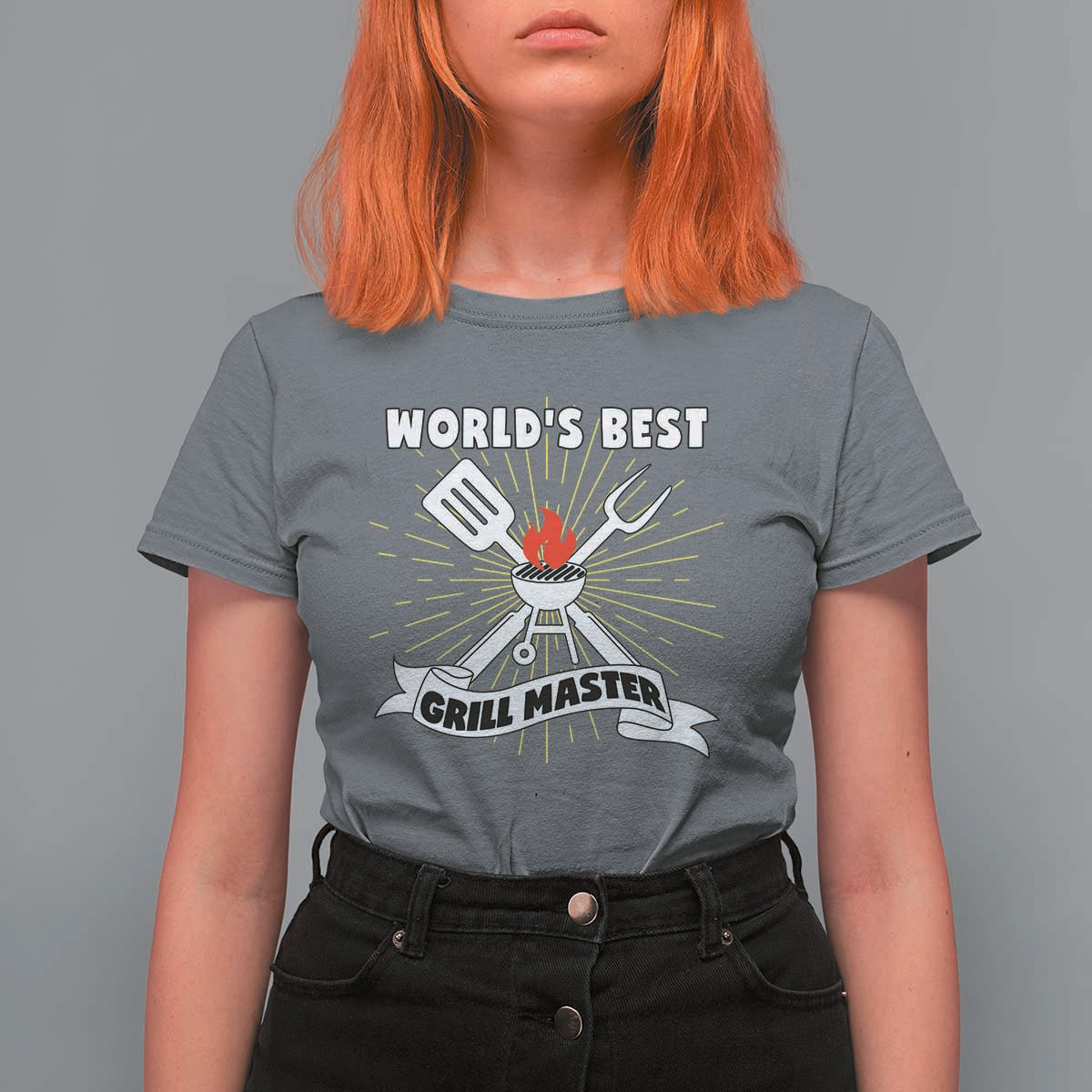 Grilling Barbecue T Shirt For Women World's Best Grill Master BBQ Smoker - Wonder Print Shop