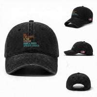 Dad I Will Always Be Your Financial Burden Washed Cotton Baseball Cap Funny Girl Dad