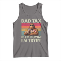 Dad Tax If I Am Buying I Am Trying Tank Top Funny Bigfoot Dad Father's Day Fast Food