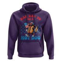 Bad Day To Be A Hot Dog 4th of July Hoodie Funny BBQ Grilling