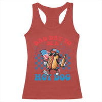 Bad Day To Be A Hot Dog 4th of July Racerback Tank Top Funny BBQ Grilling
