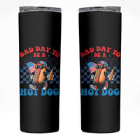 Bad Day To Be A Hot Dog 4th of July Skinny Tumbler Funny BBQ Grilling