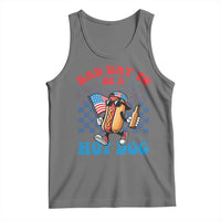 Bad Day To Be A Hot Dog 4th of July Tank Top Funny BBQ Grilling