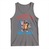 Bad Day To Be A Hot Dog 4th of July Tank Top Funny BBQ Grilling