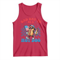 Bad Day To Be A Hot Dog 4th of July Tank Top Funny BBQ Grilling
