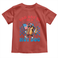Bad Day To Be A Hot Dog 4th of July Toddler T Shirt Funny BBQ Grilling