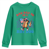 Bad Day To Be A Hot Dog 4th of July Youth Sweatshirt Funny BBQ Grilling