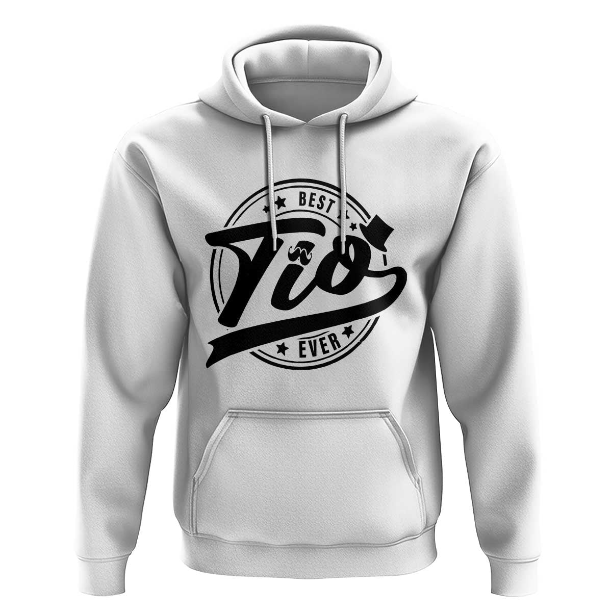 Uncle Hoodie Best Tio Ever Vintage Spanish Latin Mexican - Wonder Print Shop