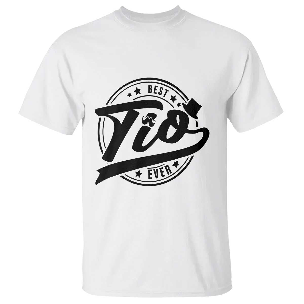 Uncle T Shirt Best Tio Ever Vintage Spanish Latin Mexican - Wonder Print Shop