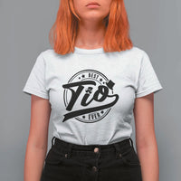 Uncle T Shirt For Women Best Tio Ever Vintage Spanish Latin Mexican - Wonder Print Shop
