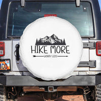 Hike More Worry Less Hiker Mountain Spare Tire Cover Hiking Camping Hiker Mountain