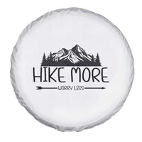 Hike More Worry Less Hiker Mountain Spare Tire Cover Hiking Camping Hiker Mountain