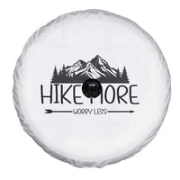 Hike More Worry Less Hiker Mountain Spare Tire Cover Hiking Camping Hiker Mountain