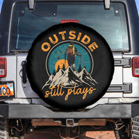 Hiking Camping Spare Tire Cover Outside Still Plays Vintage Mountain Forest
