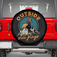 Hiking Camping Spare Tire Cover Outside Still Plays Vintage Mountain Forest