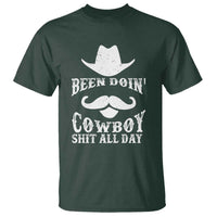 Funny Cowboy T Shirt Been Doin' Cowboy Shit Western Retro Hat - Wonder Print Shop