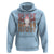 Country Cowgirl Hoodie Howdy Rodeo Cowboy Flower Skull - Wonder Print Shop