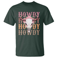 Country Cowgirl T Shirt Howdy Rodeo Cowboy Flower Skull - Wonder Print Shop