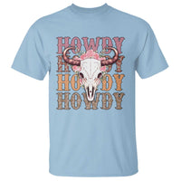 Country Cowgirl T Shirt Howdy Rodeo Cowboy Flower Skull - Wonder Print Shop